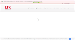 Desktop Screenshot of lineartechnik-korb.com